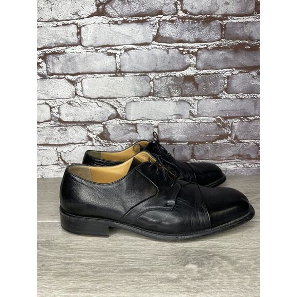 Bally Sailor Black Leather Oxfords Lace Up Dress Shoes Men’s Sz 10.5D US/44EU main image 5